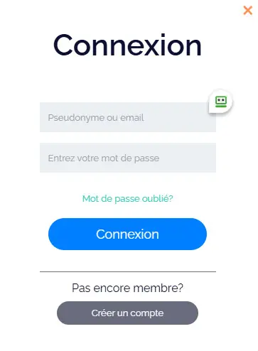 Connexion des membres du Amunra Casino