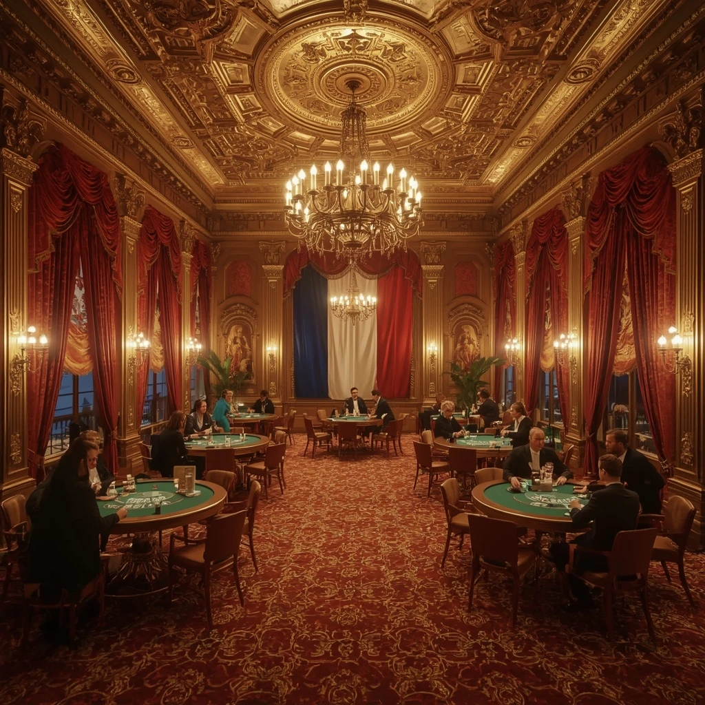 Le casino et le drapeau français AMUNRA CASINO