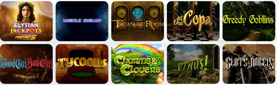 Les Jackpots à AMUNRA CASINO